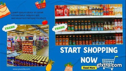 Videohive Super Market Slideshow 42120945