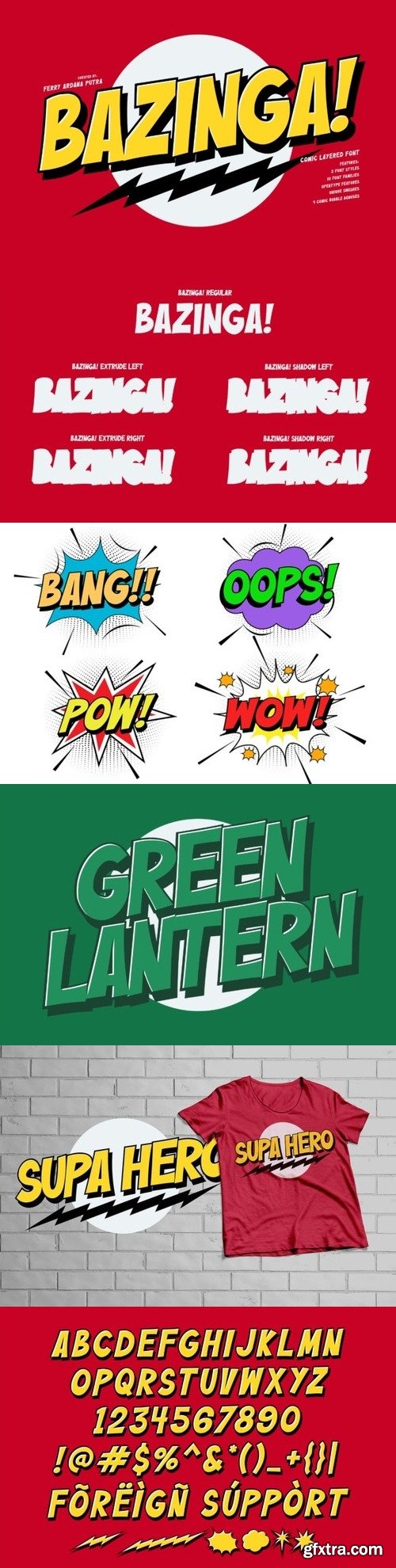 Bazinga! Font