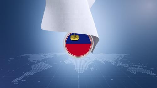 Videohive - Cloth Liechtenstein Flag Reveal - 42018664 - 42018664