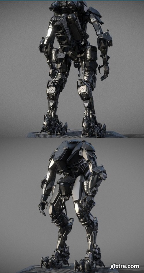 Mech 3D Model