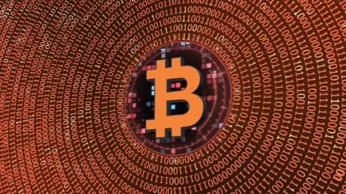 Videohive - Bitcoin Binary Code 02 - 42019792 - 42019792