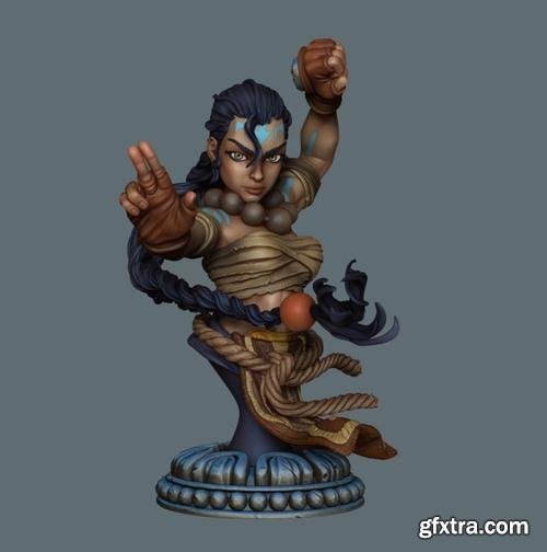 M18 Bust Karoku – 3D Print