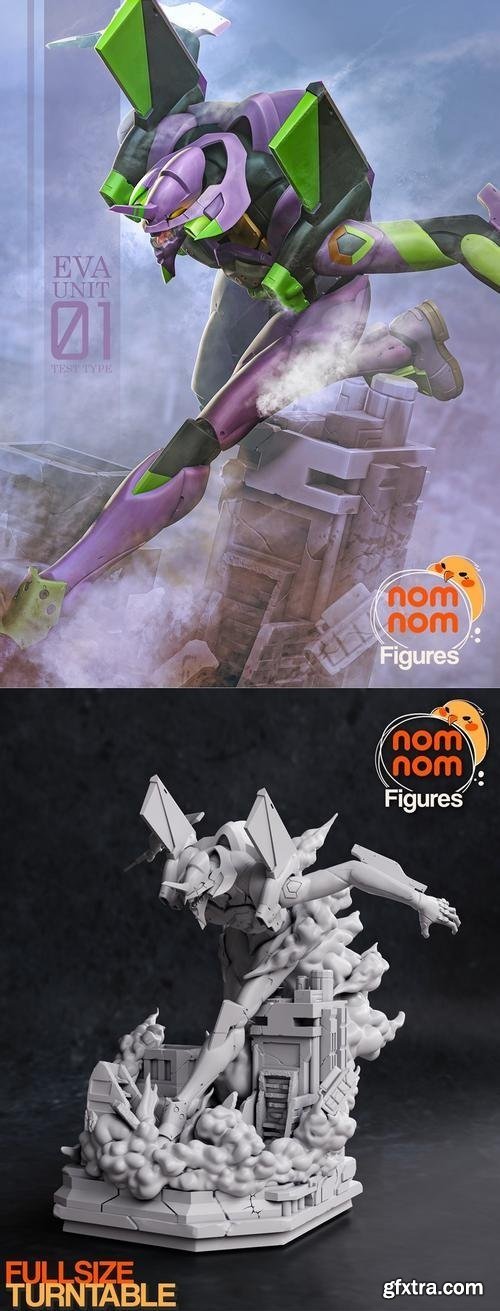 Eva-01 - Neon Genesis Evangelion- – 3D Print