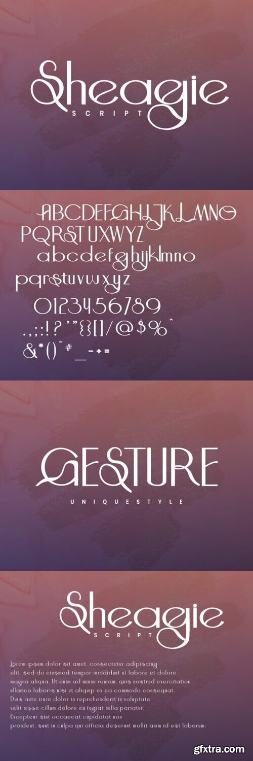 Sheagie Script Font