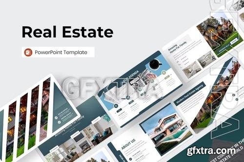 Real Estate PowerPoint Presentation Template DNB4Q5N