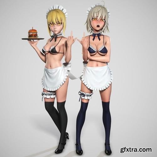 Fate Maids – 3D Print