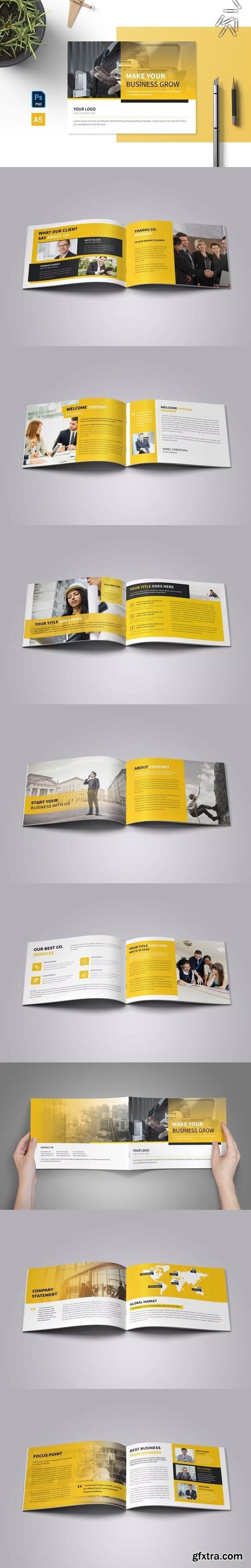 Minimal corporate multipurpose business brochure