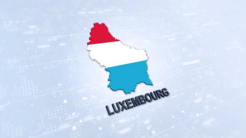 Videohive - Luxembourg Map - 42154733 - 42154733