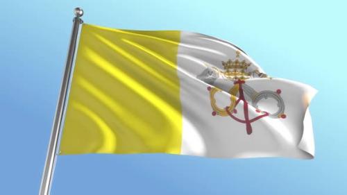 Videohive - Vatican City - Holy See Flag - 42154739 - 42154739