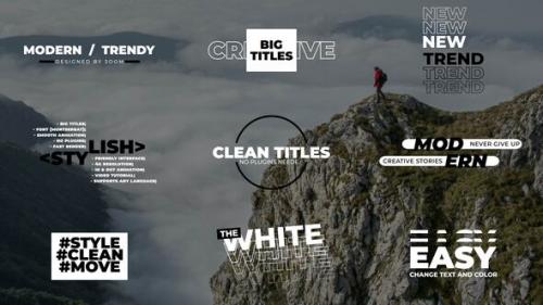 Videohive - Big Titles 1.0 | Premiere Pro - 42113959 - 42113959