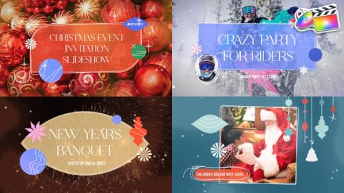 Videohive - Christmas Event Invitation Slideshow | FCPX - 42121956 - 42121956