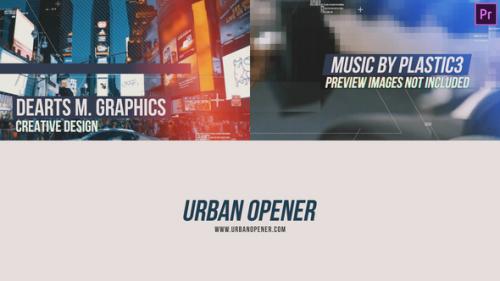 Videohive - Urban Opener Premiere Pro - 42155019 - 42155019