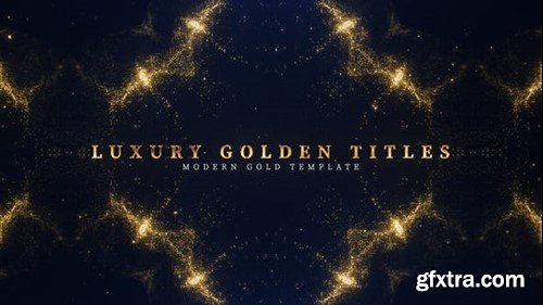 Videohive Luxury Golden Titles 42145047