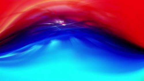 Videohive - Multicolored parabolic strands beautiful bright abstract background - 42118597 - 42118597