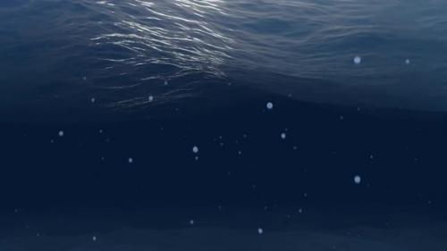 Videohive - Underwater scene. Sun rays on water surface. - 42146104 - 42146104