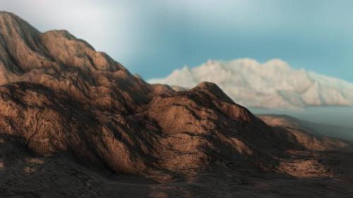 Videohive - Canyons Desert 3D Photorealistic Animation - 42146556 - 42146556