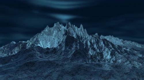 Videohive - Flight Over Rocky Alien Surface Mountain View - 42146579 - 42146579