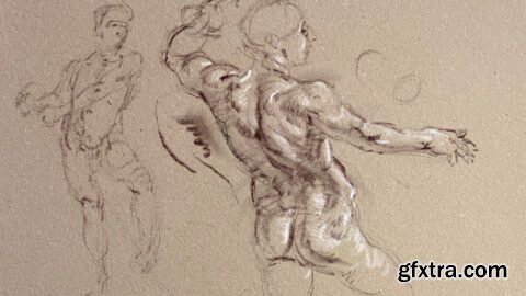 Friday Figure Drawing Live Class - January 2022 with Glenn Vilppu