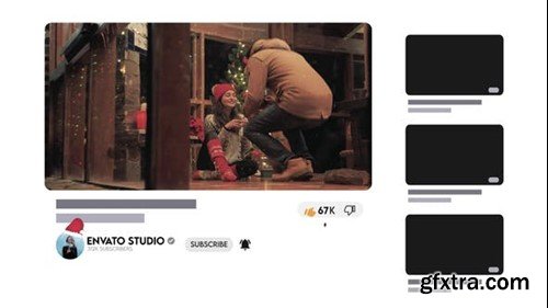 Videohive Christmas Youtube Pack 42171151