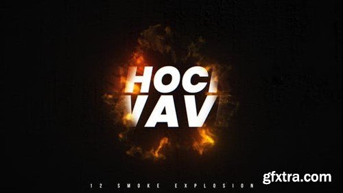 Videohive Shockwave - 12 Smoke Explosion 42164433