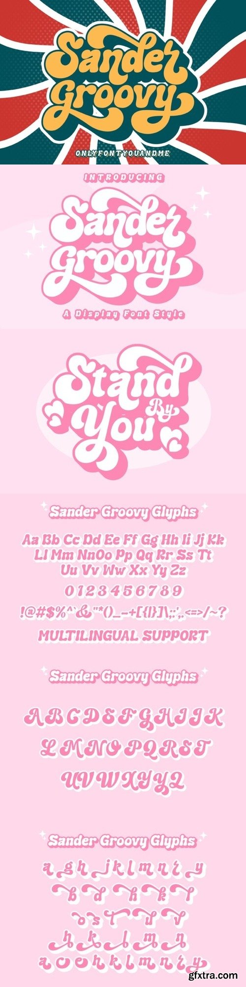 Sander Groovy Font