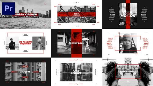 Videohive - Urban Opener / Rhythmic Modern Intro / Dynamic Typography / Hip-Hop Lifestyle / Event Promo - 42181121 - 42181121