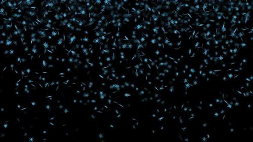 Videohive - Snow Flakes overlay 1 - 42150418 - 42150418