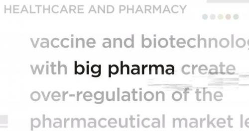 Videohive - Big Pharma Headline titles media with seamless loop - 42165308 - 42165308