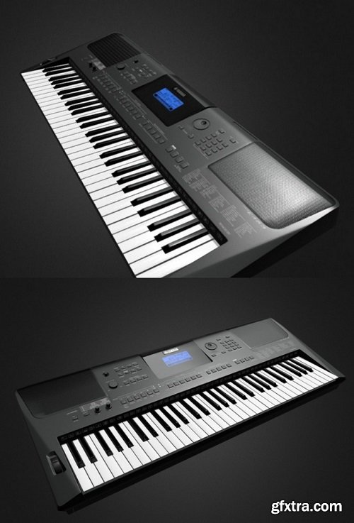 YAMAHA PSR-E453 original 3D Model