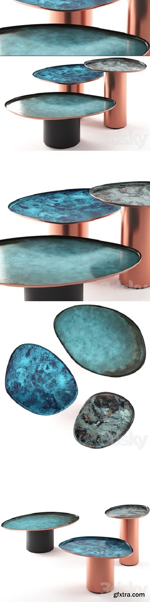 Drops Coffee Table By De Castelli