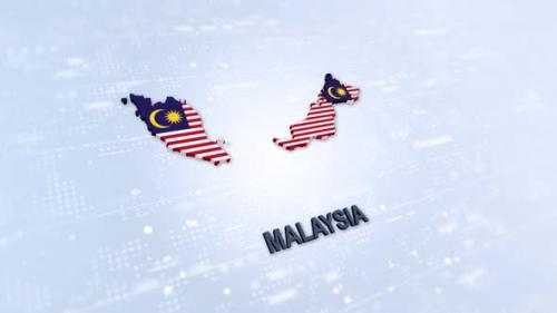 Videohive - Malaysia Map - 42180042 - 42180042