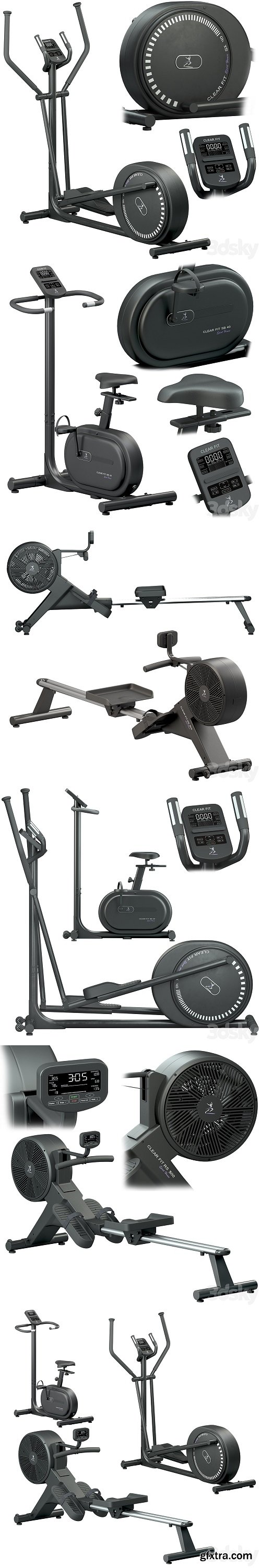 Fitness Equipment Clear Fit