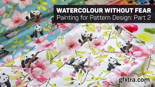 Watercolor Without Fear: Painting for Pattern Design Part 2