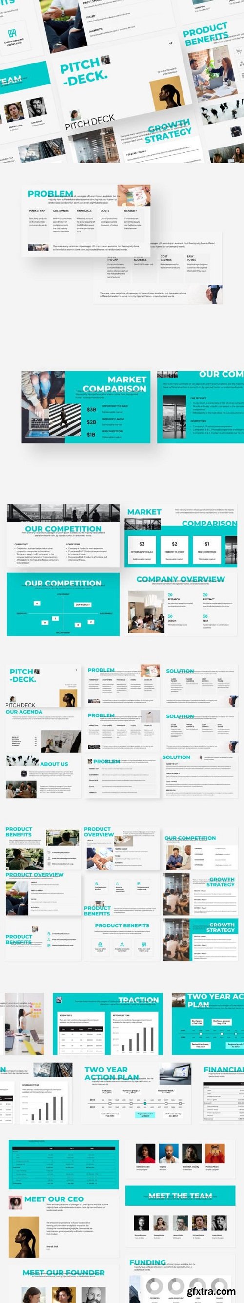 Pitch Deck Presentation Template