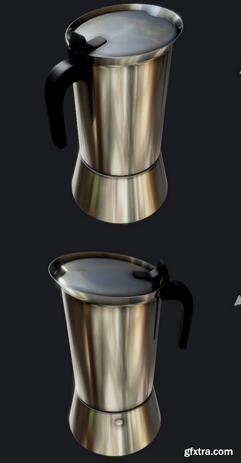 Coffee Pot 3D Model