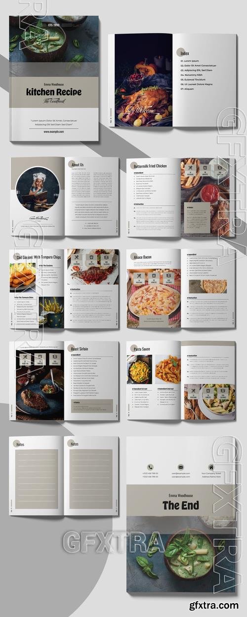 Cookbook Layout Design 514040905