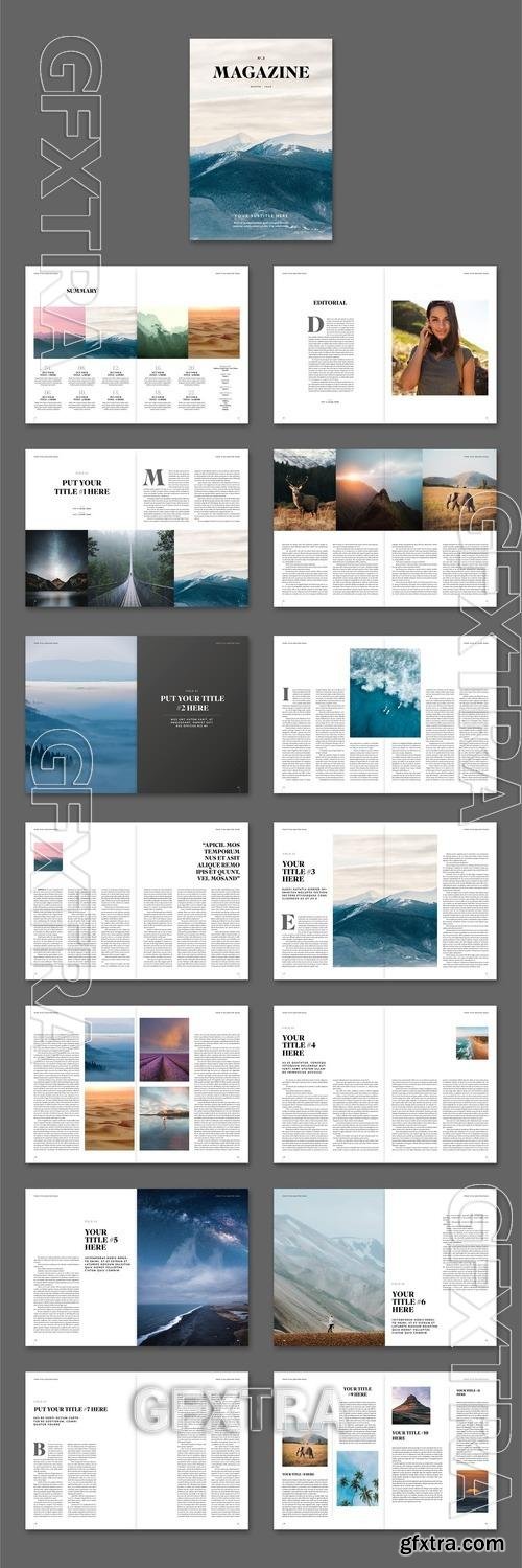 Magazine Brochure Layout 513797209