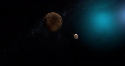 Videohive - Moon and Huya Planet - 42155952 - 42155952