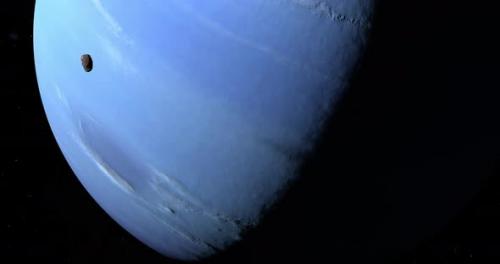 Videohive - Varuna Orbiting near of Neptune - 42155953 - 42155953