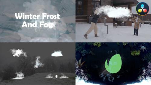 Videohive - Winter Frost And Fog Pack for DaVinci Resolve - 42179839 - 42179839