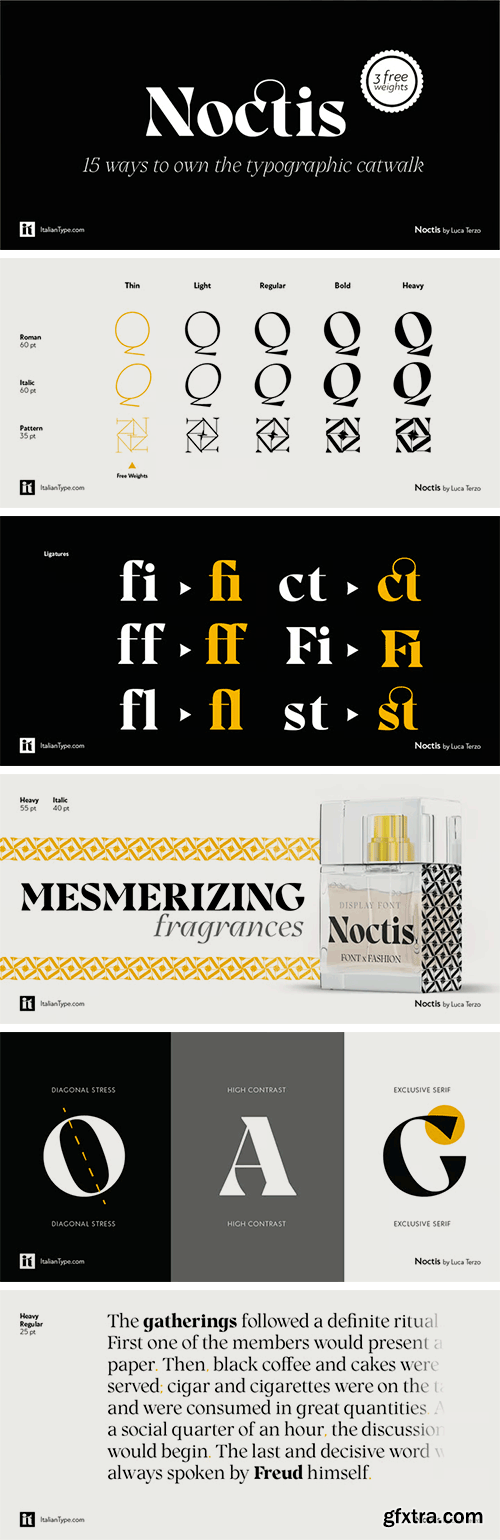 Noctis Font Family