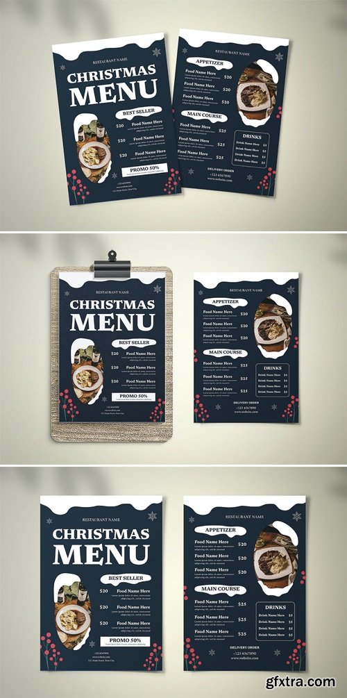 Christmas Menu D26PW7Q