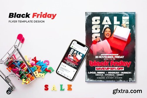 Black Friday Sale – Flyers Template NWRBNDX