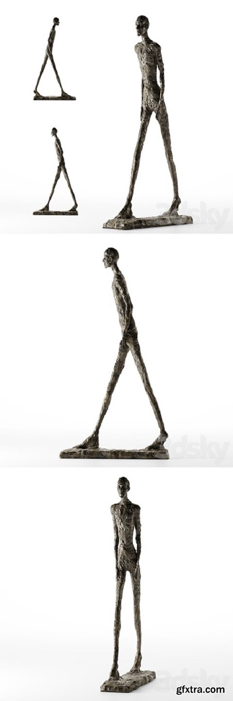 Alberto Giacometti, WALKING MAN I