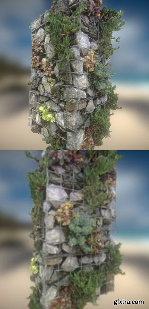 Vertical Rock Garden, Brighton, UK 3D Model