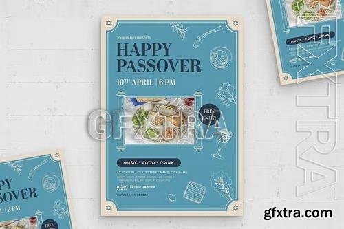 Passover Flyer Template ZQAZGTT