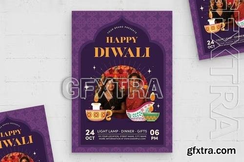 Diwali Flyer Template 3BS5HRC