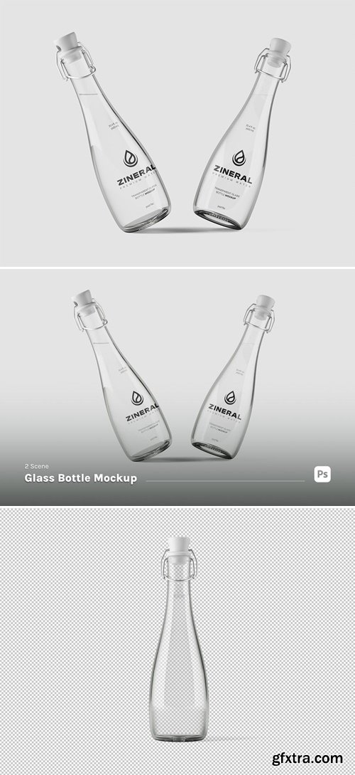 Premium Water Bottle Mockup YJMVM52