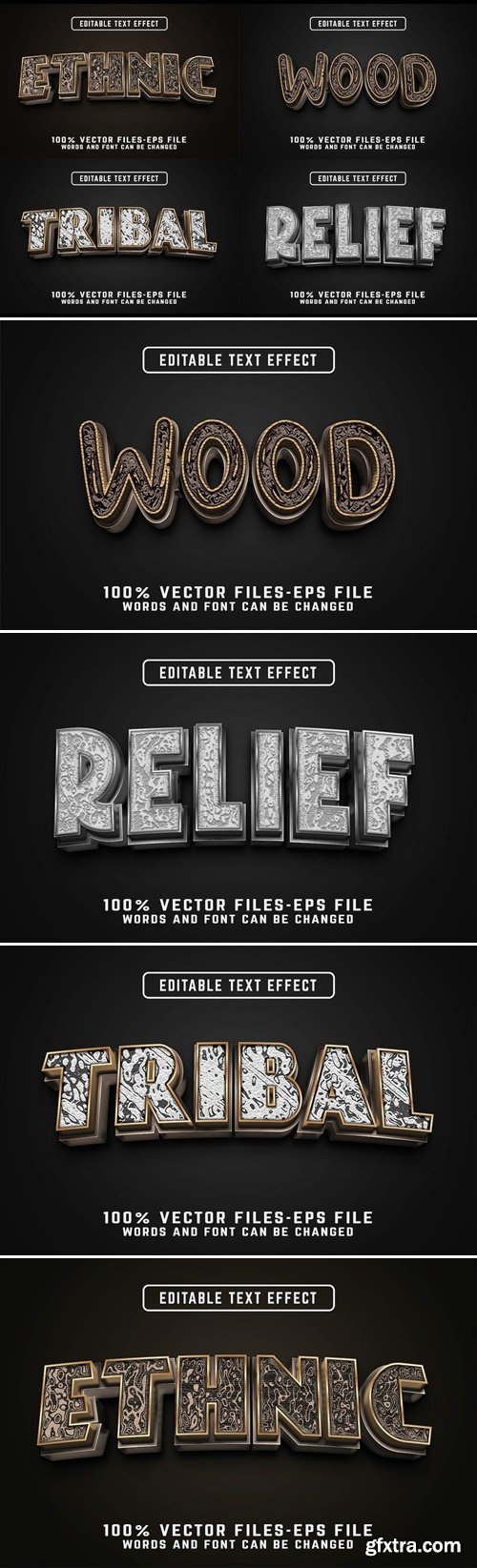 Etnic Luxury Editable Text Effect H6WD3PE