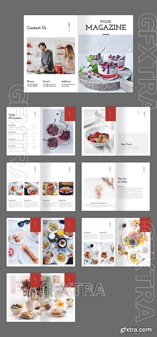 Food Magazine Layout 530139847